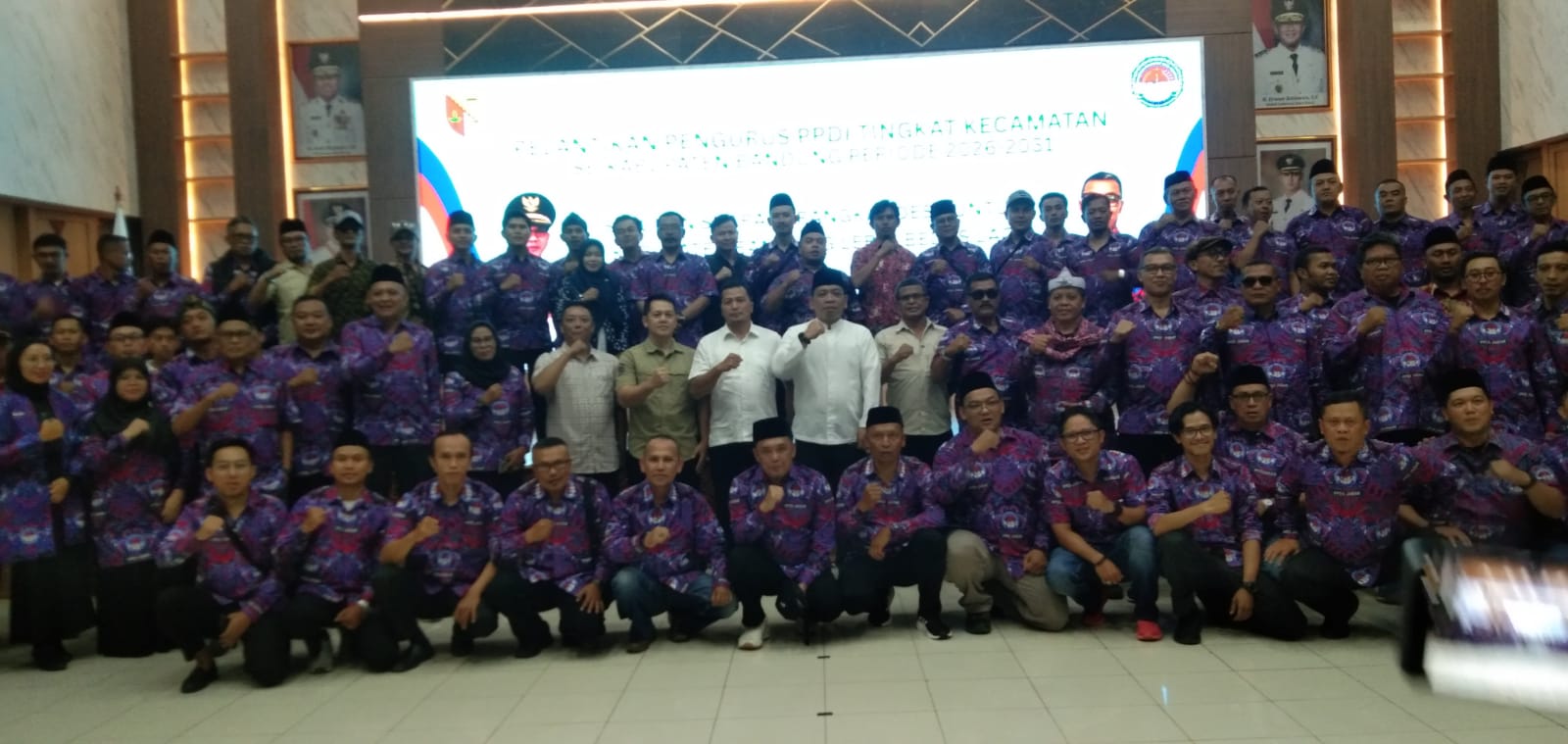 PPDI Kabupaten Bandung Lantik Pengurus Kecamatan Masa Bakti 2026–2031